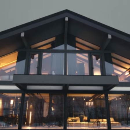 DanucD minimalist modern day design house.